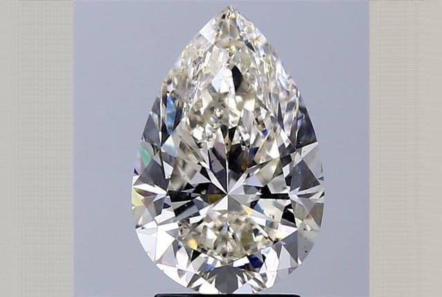 2.71 Carat Pear Diamond