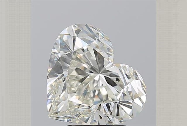 3.71 Carat Heart Diamond