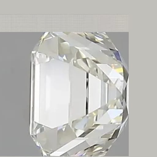 0.74 Carat Asscher Diamond