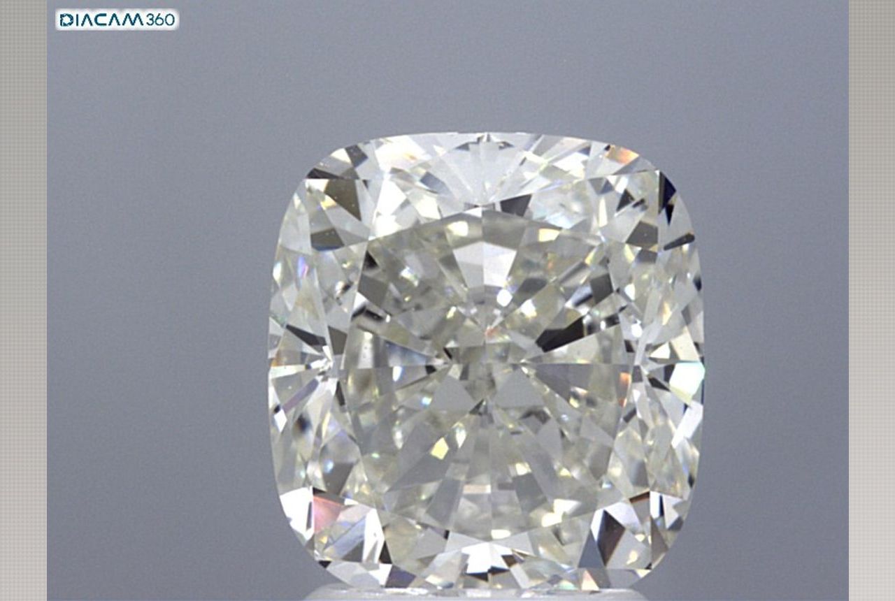 3.51 Carat Cushion Diamond