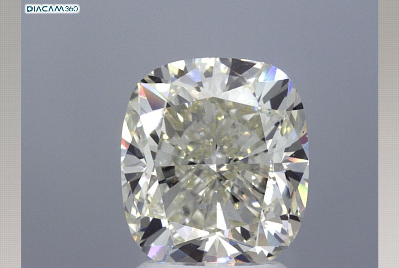 3.51 Carat Cushion Diamond
