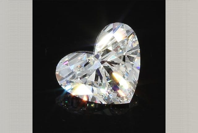 5.01 Carat Heart Diamond