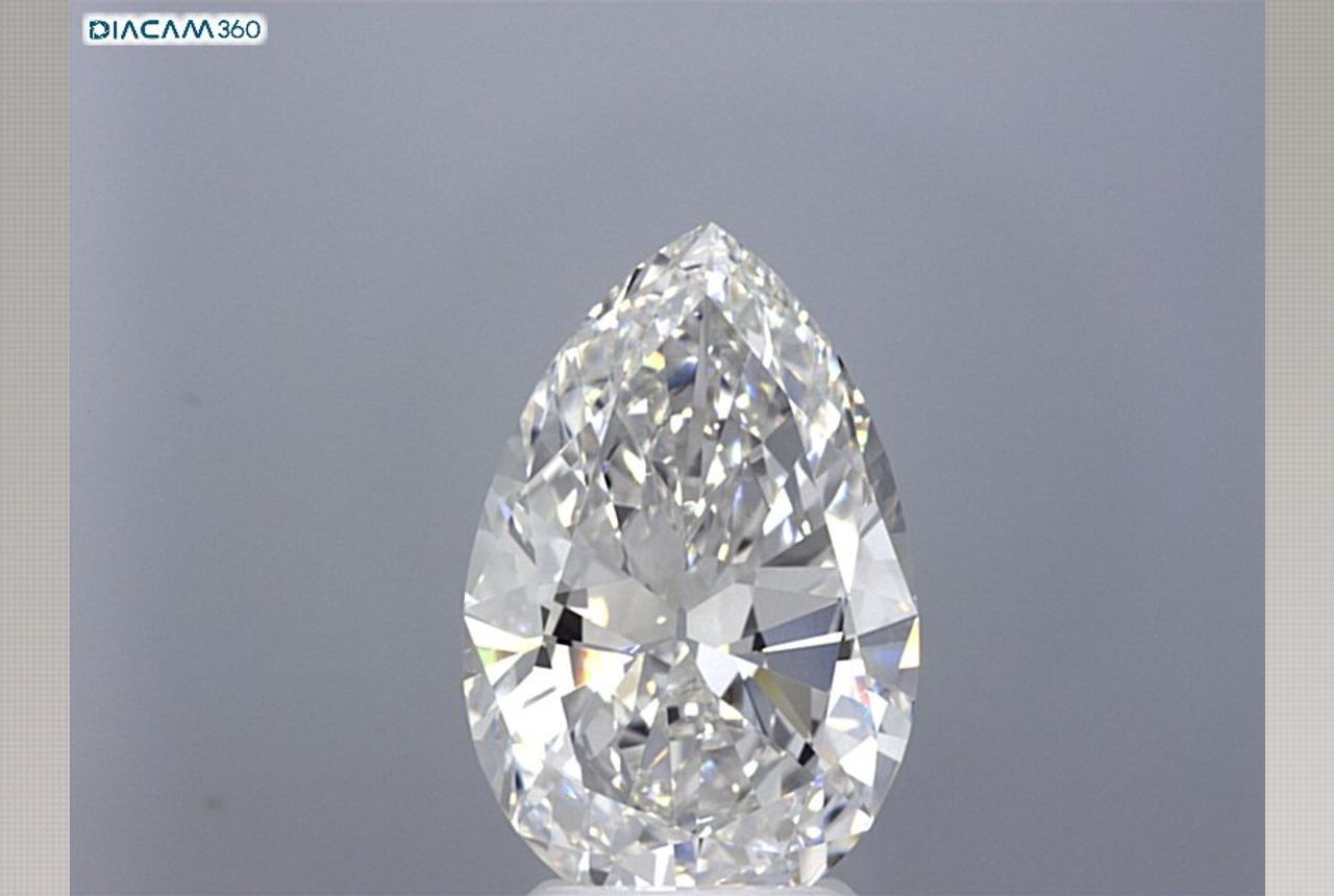 4.01 Carat Pear Diamond