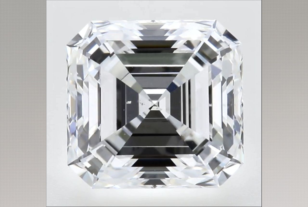 2.71 Carat Asscher Diamond