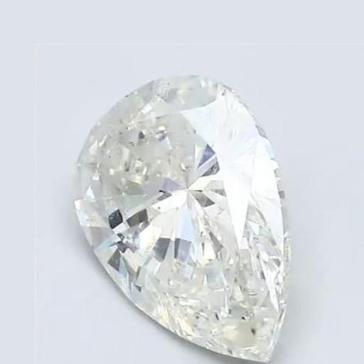 2.52 Carat Pear Diamond