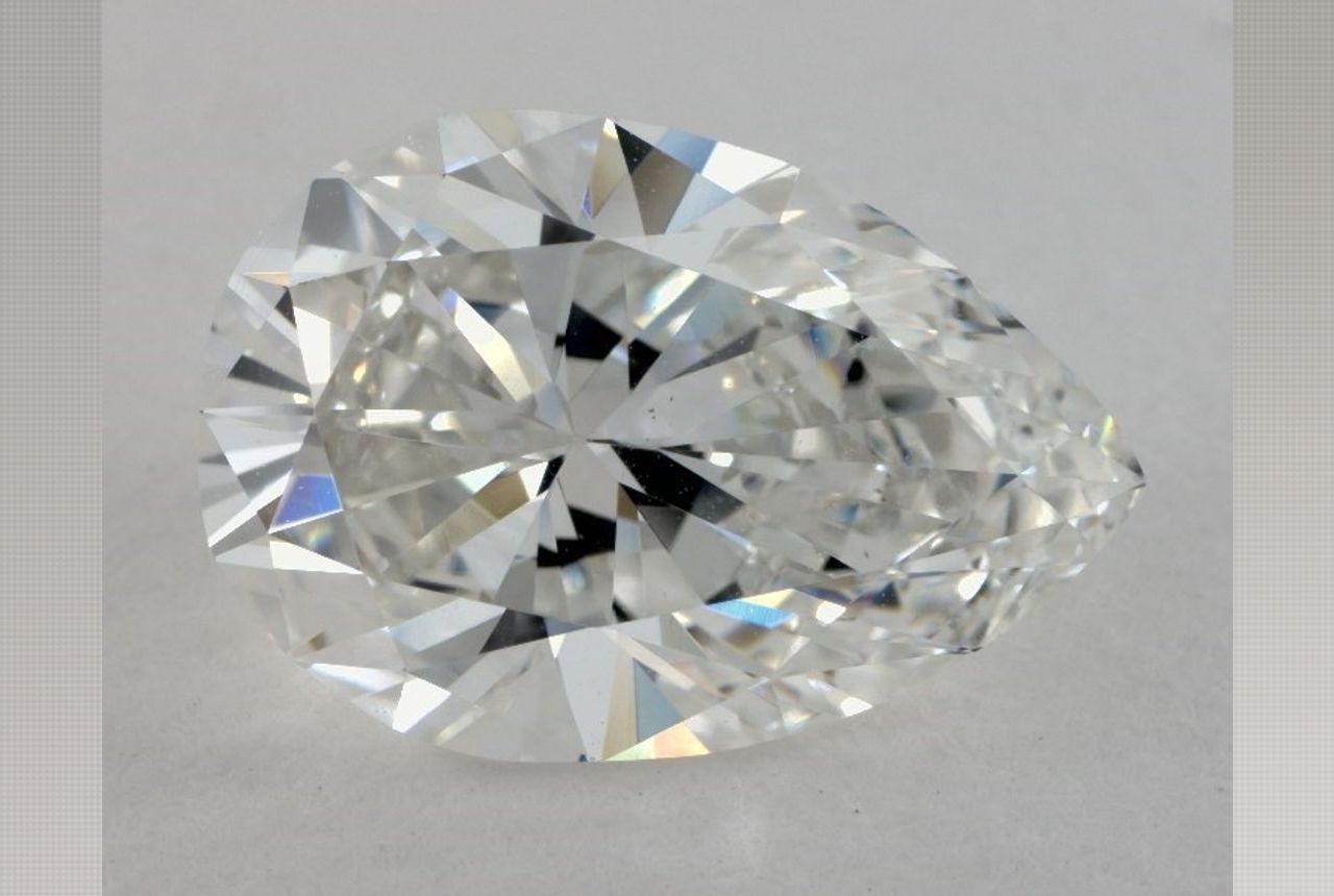 4.99 Carat Pear Diamond