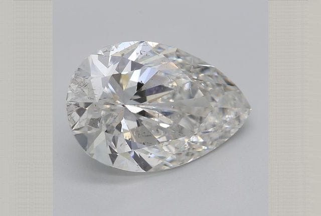 3.88 Carat Pear Diamond