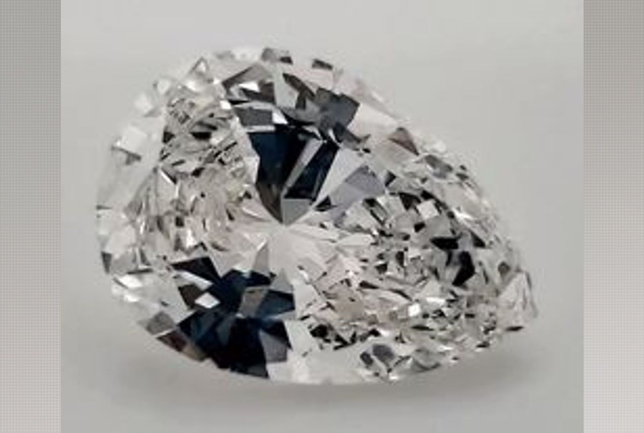 2.50 Carat Pear Diamond