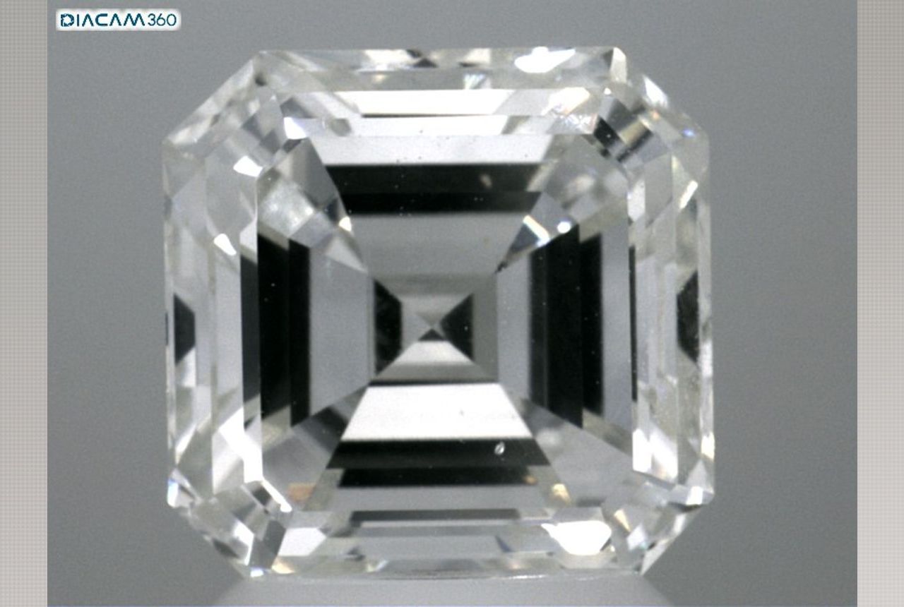 3.28 Carat Asscher Diamond