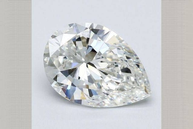 4.01 Carat Pear Diamond