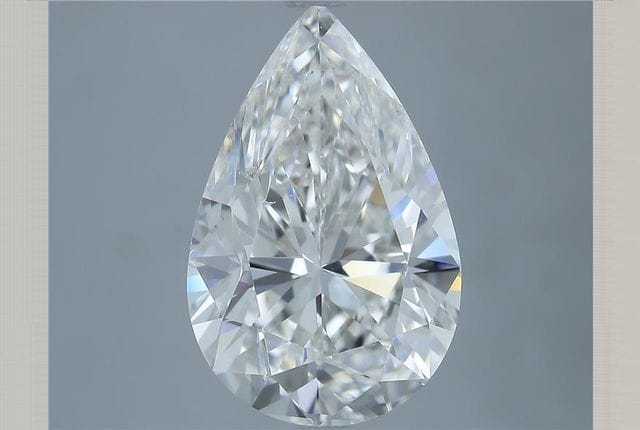 4.00 Carat Pear Diamond
