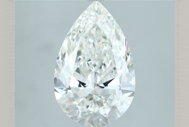 4.02 Carat Pear Diamond