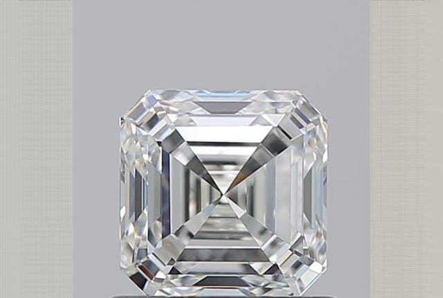 0.91 Carat Asscher Diamond