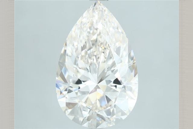 4.04 Carat Pear Diamond