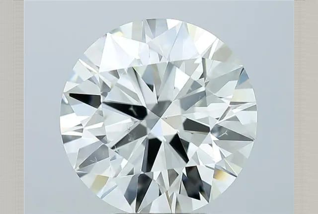 4.08 Carat Round Diamond