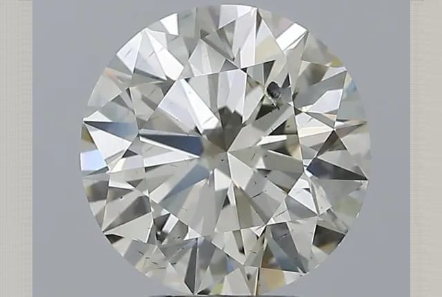 3.51 Carat Round Diamond