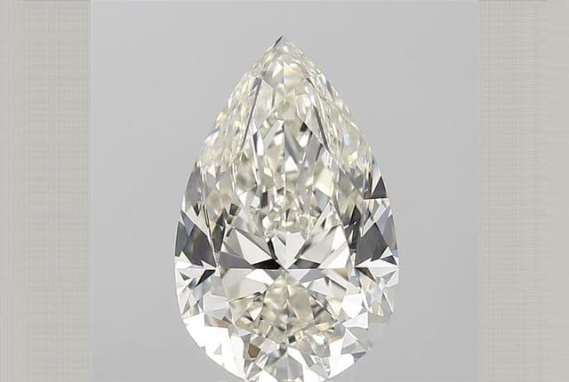 4.01 Carat Pear Diamond
