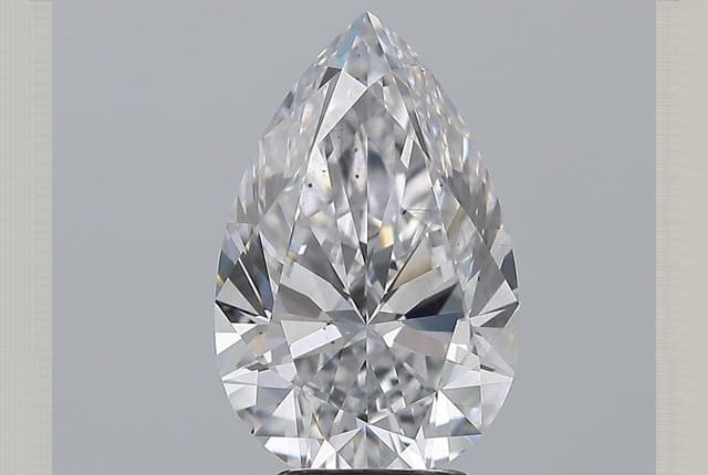 4.01 Carat Pear Diamond