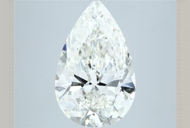 4.01 Carat Pear Diamond