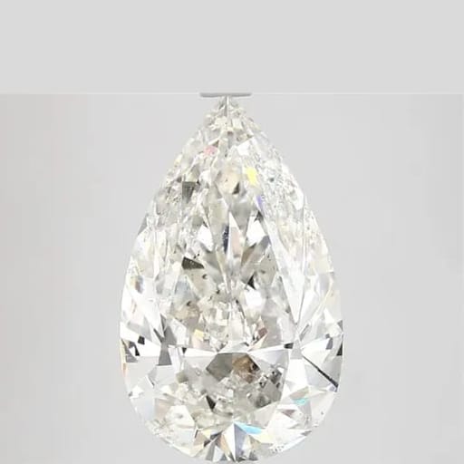 4.05 Carat Pear Diamond