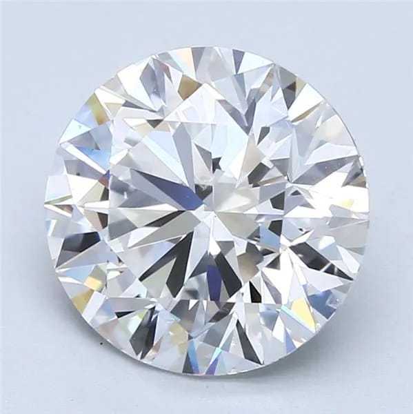 5.02 Carat Round Diamond