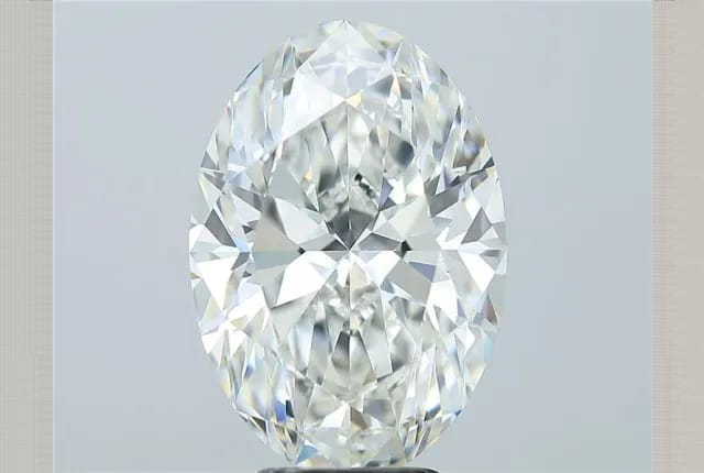 5.52 Carat Oval Diamond