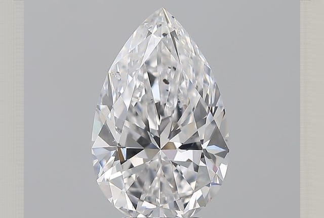 4.01 Carat Pear Diamond