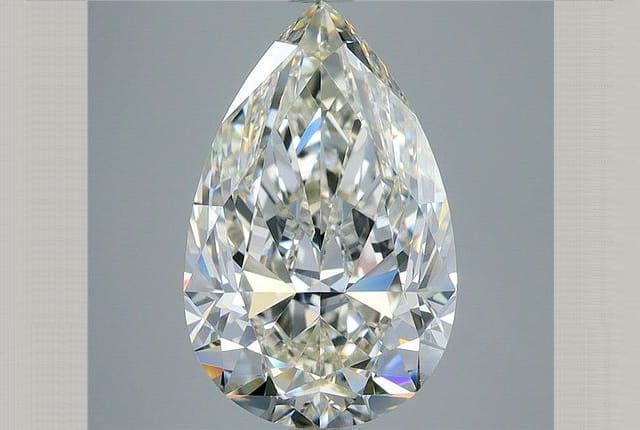 4.01 Carat Pear Diamond