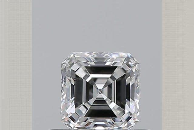 0.50 Carat Asscher Diamond