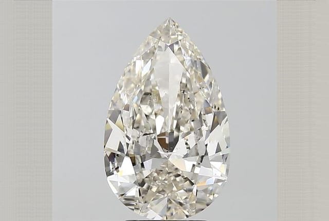 4.01 Carat Pear Diamond