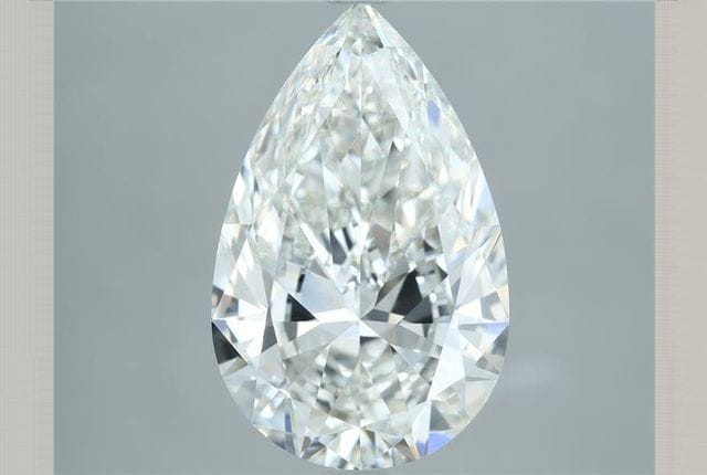 4.01 Carat Pear Diamond