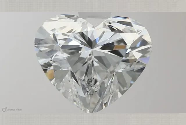 2.07 Carat Heart Diamond