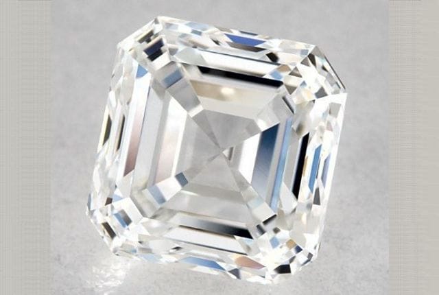 0.91 Carat Asscher Diamond
