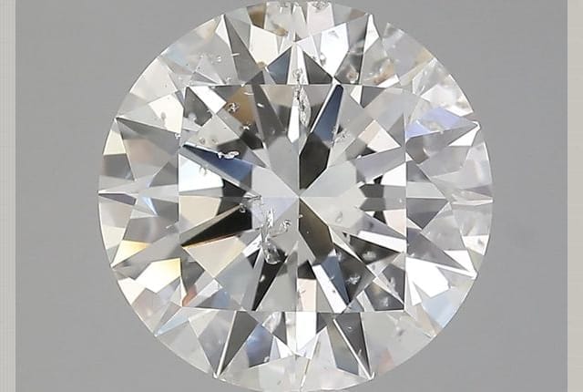3.74 Carat Round Diamond