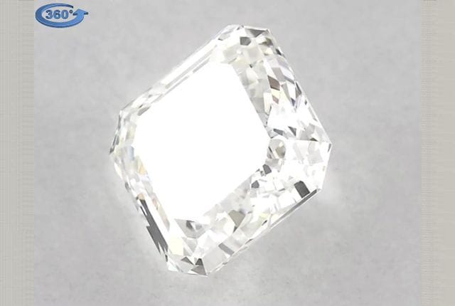 1.53 Carat Asscher Diamond