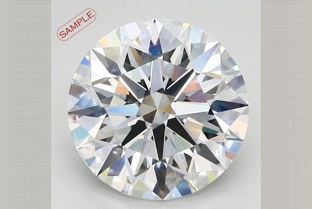 3.08 Carat Round Diamond