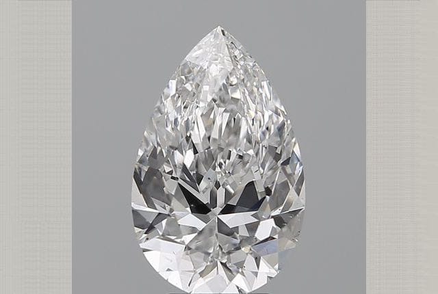 4.02 Carat Pear Diamond
