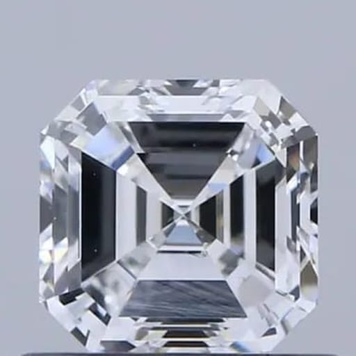 0.66 Carat Asscher Diamond