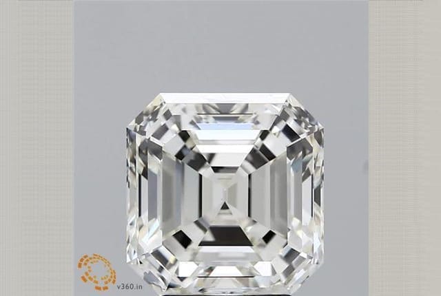 4.02 Carat Asscher Diamond