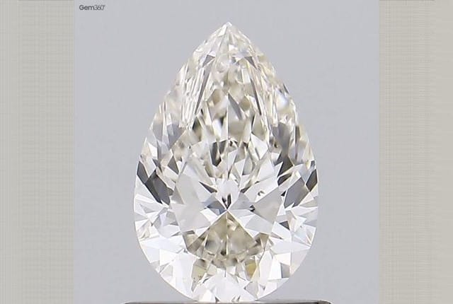 0.77 Carat Pear Diamond
