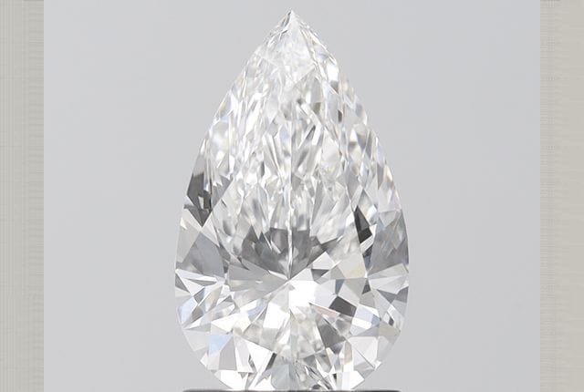 2.05 Carat Pear Lab Diamond