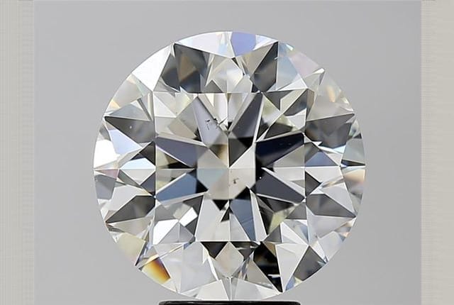 5.76 Carat Round Diamond