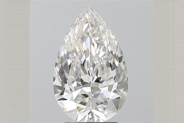 2.50 Carat Pear Diamond