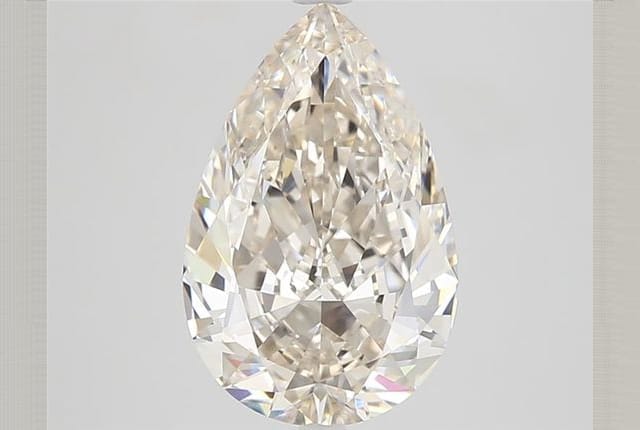 2.55 Carat Pear Diamond