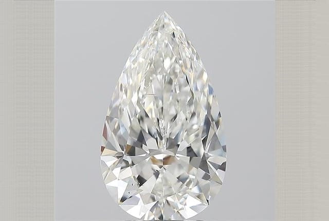 3.53 Carat Pear Diamond