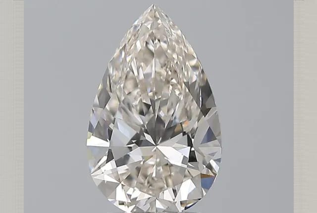 2.50 Carat Pear Diamond