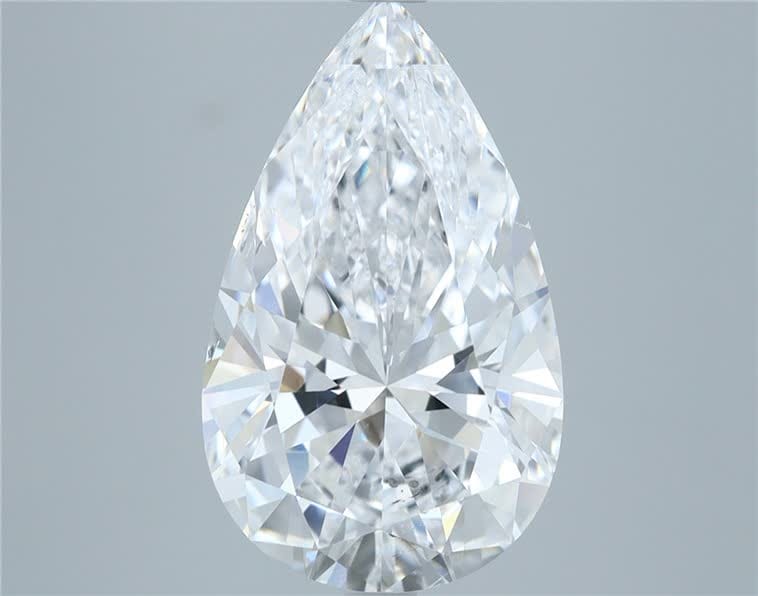 5.02 Carat Pear Diamond