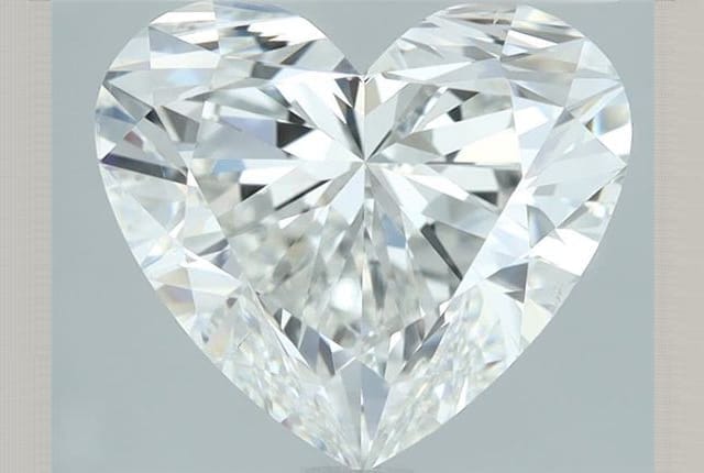2.54 Carat Heart Diamond