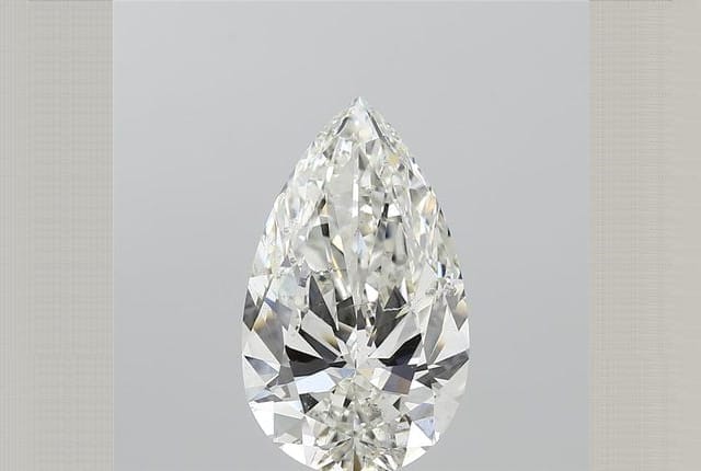 5.01 Carat Pear Diamond