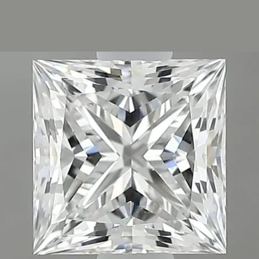 1.42 CTW Princess Diamonds